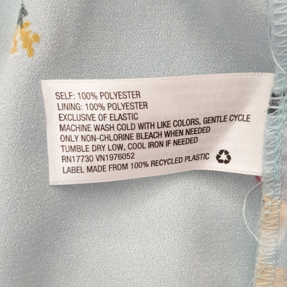 Floral Print V-Neck Strappy Tie Front Dress - Xhil - Picture 13 of 13